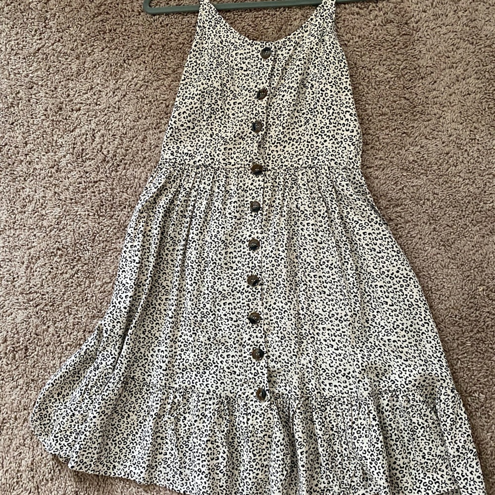 Leopard Tiered Dress